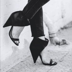 Iro come Heel sandal with net